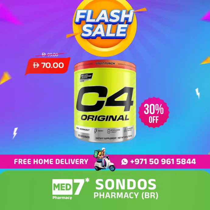 Flash sale pharmacy products